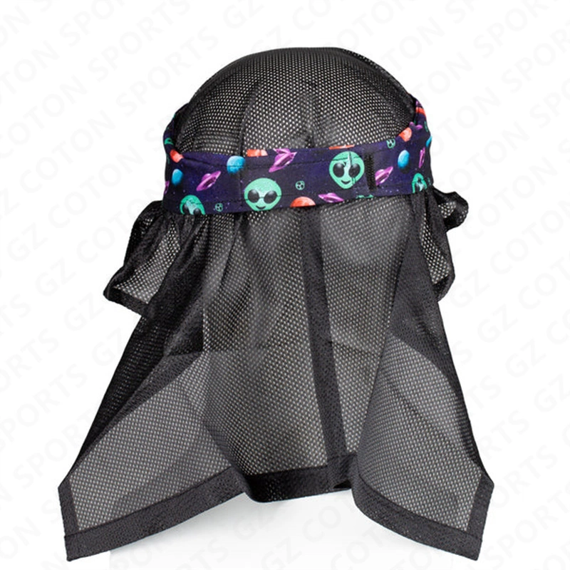 Custom Polyester Bandana Outdoor Sports Paintball Head Wraps Headbands