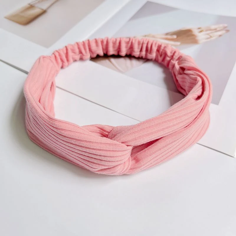 Wholesale Face Wash Fashion Decorationcross Knit Thread Yoga Headband