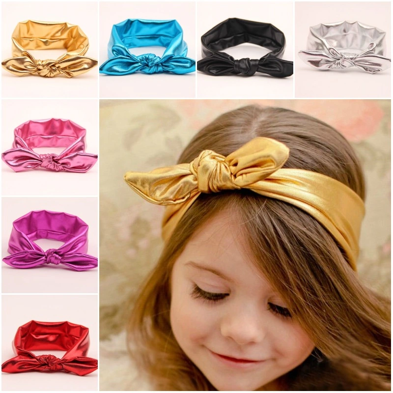 New Baby Floral Printed Top Knot Headband for Girl Hair Fashion Flower Baby Turban Headband Girl Cotton Head Wrap Accessories