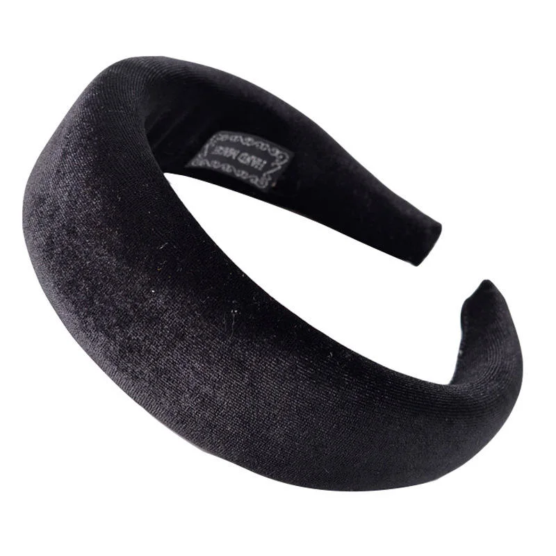 Creative New Silk Velvet Sponge Hair Hoop Headband for Women