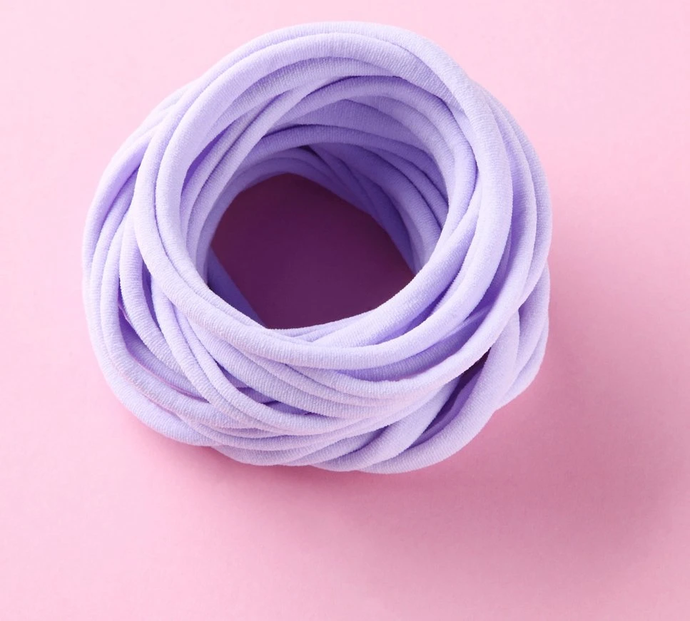 New Style Soft Traceless Stretchy Thin Skinny Nylon Headbands