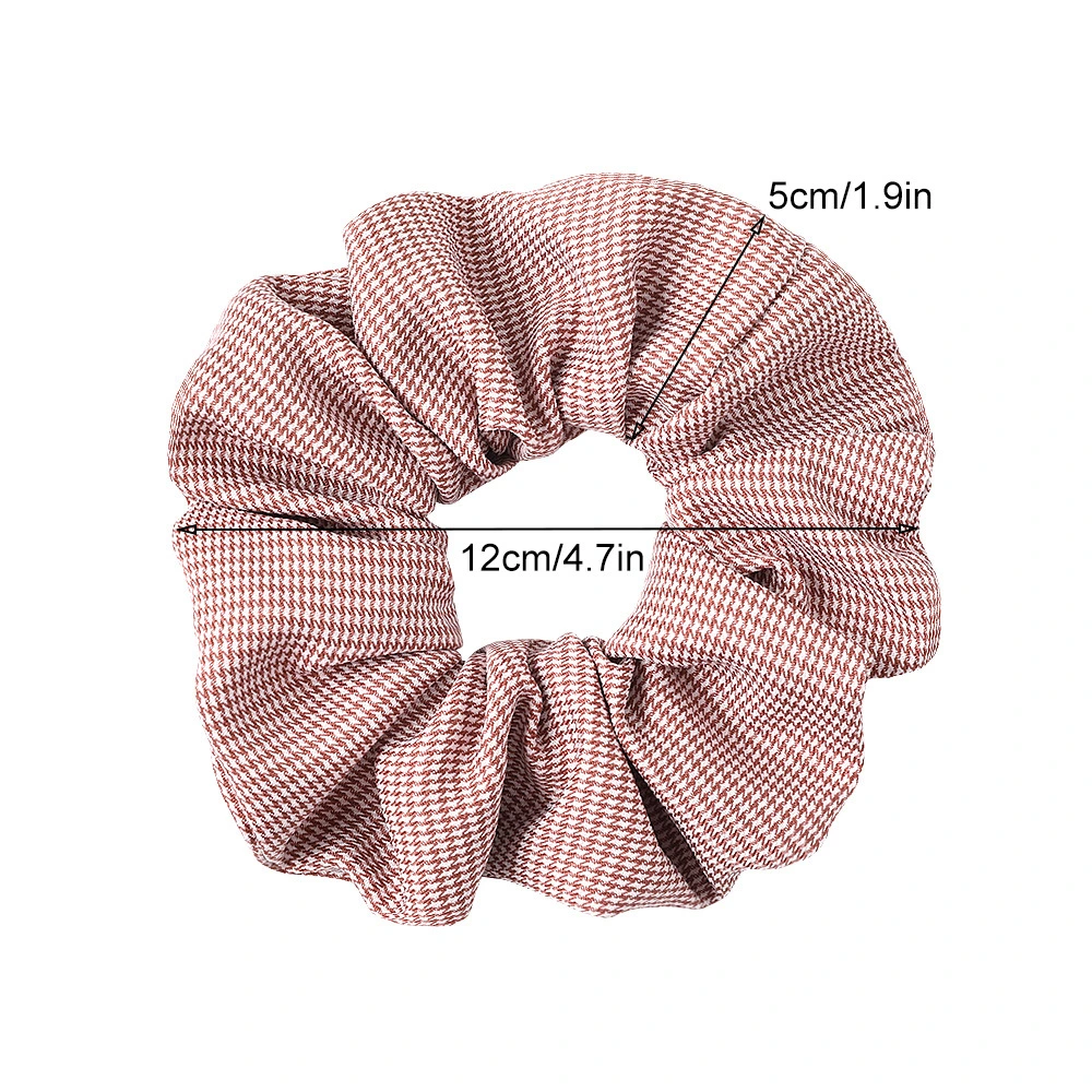 Factory Main Product Fashion Accessories Hair Band Stripe Printed Women Hair Scrunch