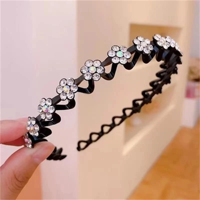 Headband Female Broken Hair Artifact Combed Bangs Anti-Slip New 100 Tie-in Headband