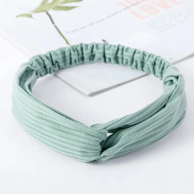 Wholesale Face Wash Fashion Decorationcross Knit Thread Yoga Headband