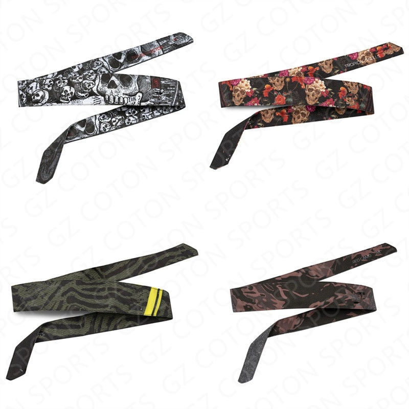 Custom Logo Tactical Hunting Headwrap Paintball Headband for Men Exercise Sweatband