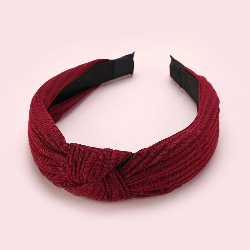 Wholesale Christmas New Trend Face Knit Headband Vintage Headband