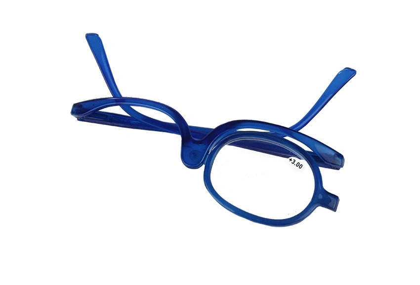 Middle-Aged and Old Fashion Decorative Unilateral Left-Right Swing Cosmetic Lenses Unilateral Glasses