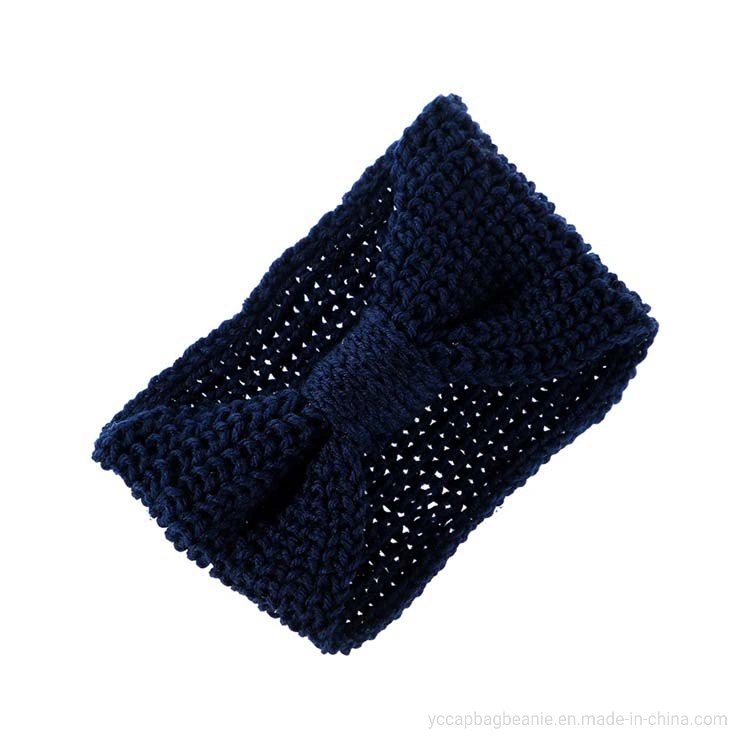 Wholesale Latest Design Crochet Yoga Sport Women&prime;s Headband