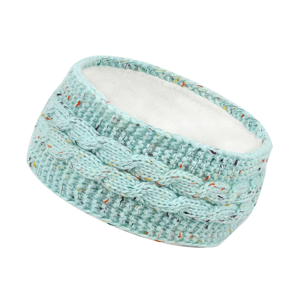 New Winter Plus Velvet Hair Accessories Woolen Knitted Hairbands Warm Sports Headbands