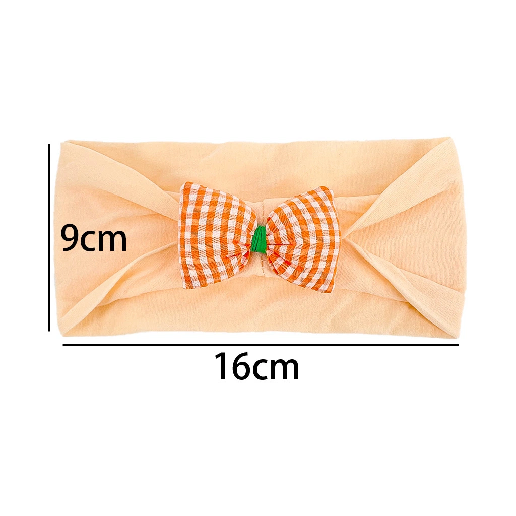 Children Printed Cute Soft Elastic Headband Flowers Silk Hair Band Woolen Headband