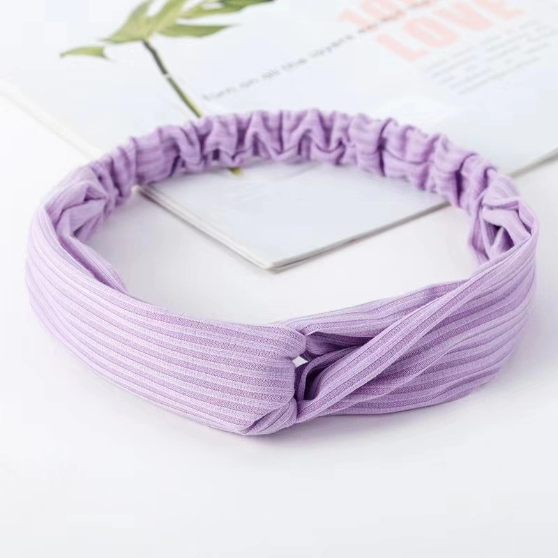 Wholesale Face Wash Fashion Decorationcross Knit Thread Yoga Headband