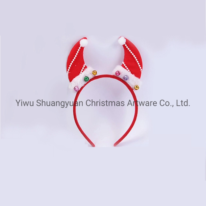 Hot Sale Red Christmas Decoration Headband