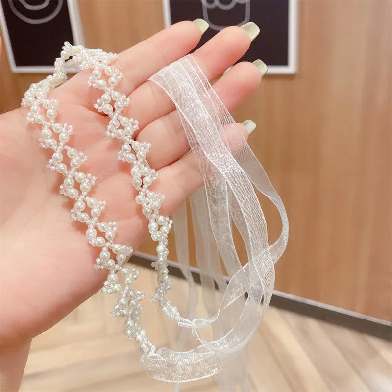 Fashion Pearl Wholesale Cute Kids Hair Bands