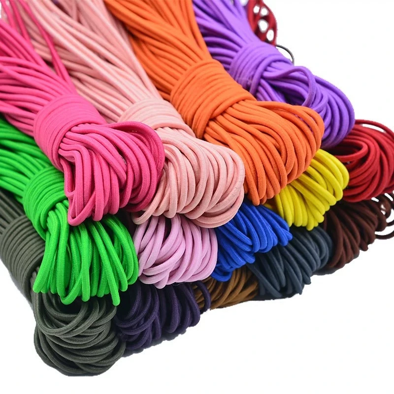 Customized Elastic Cord Wholesale Price Elastic Cord for Garment Elastic Cord for Bags Elastic Band