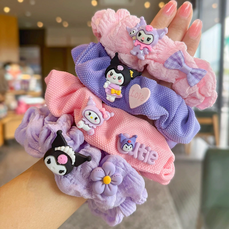 Purple 14PCS/Set Kids Hair Accessories Cute Gift Bow Hair Band