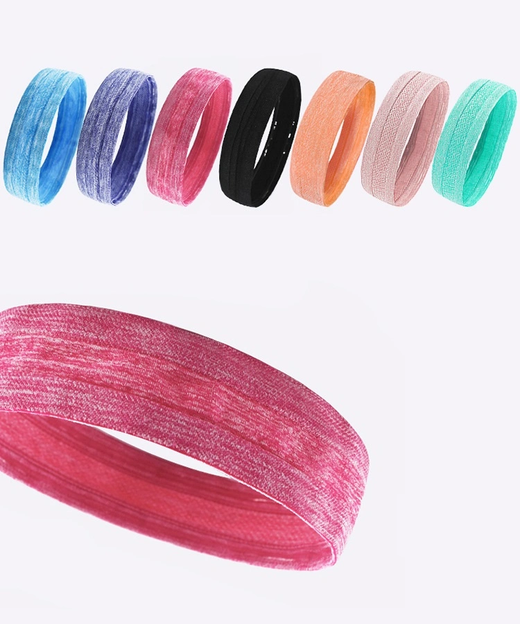 Elastic Wide Soft Headbands Sweat Head Bands Hair Bands for Fitness Running