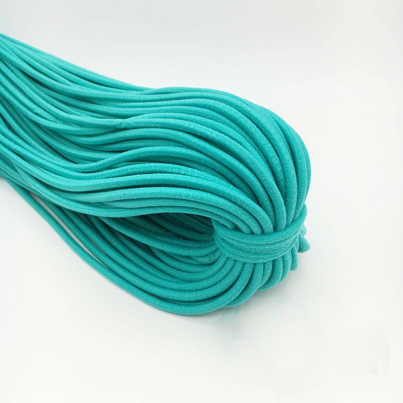 High Quality Custom Polyester Flat Book Strap Elastic Book Band Braided Elastic Cord for Garment