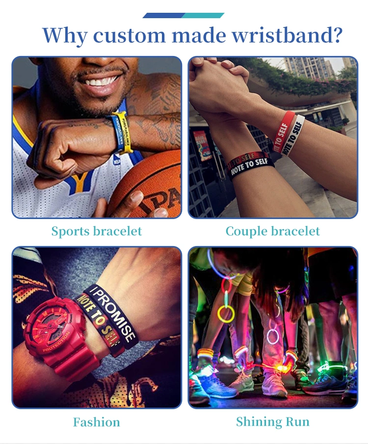 High Quality Custom Logo Printed Soccer Rubber Bracelet World Cup Country Spain Mexico Sport Football Silicone Wristband