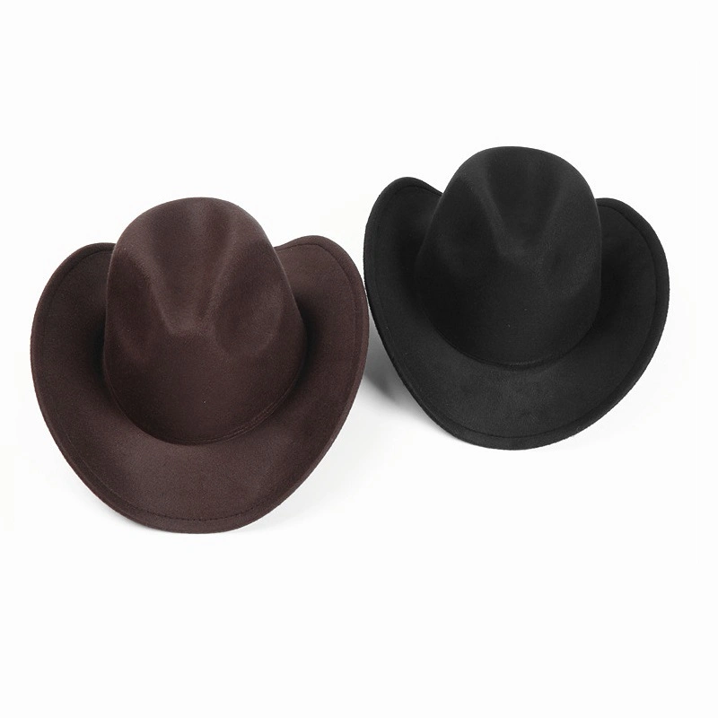 Hot Promotional Luxury Wool Men Western Bands Unisex Texas Bulk Wholesale Cowboy Formal Hats Fedora Hats