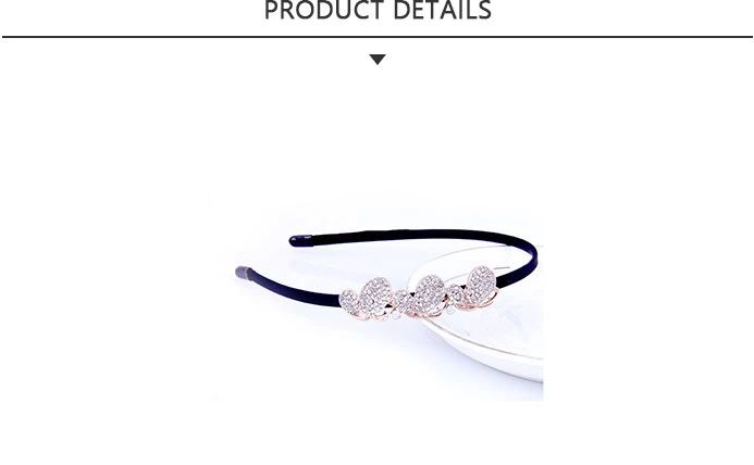 Fashion Headband with Butterfly with Rhinestones