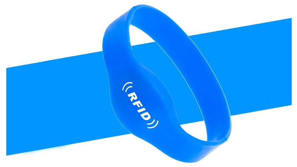 G006-74-G T5557 Chip Oblate Head 125kHz RFID Silicone Wristband