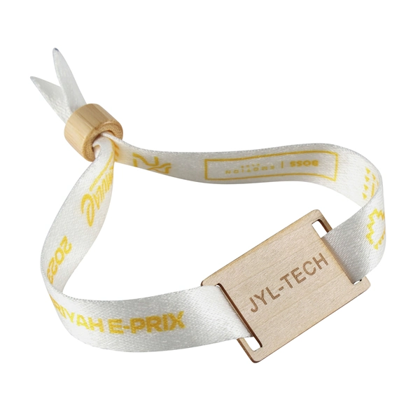 Music Event Festival Ntag213 Smart RFID NFC Fabric Woven Wristbands