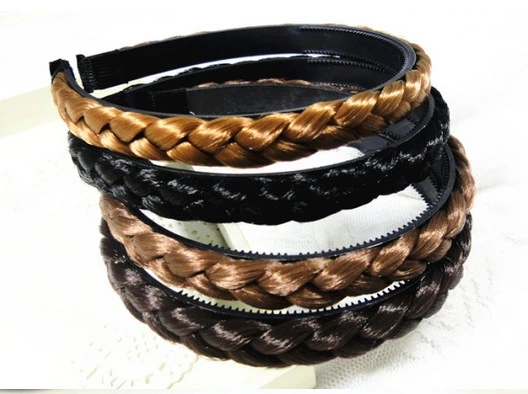 Virous Color High Resilience Multi Layer Braided Elastic Hair Band