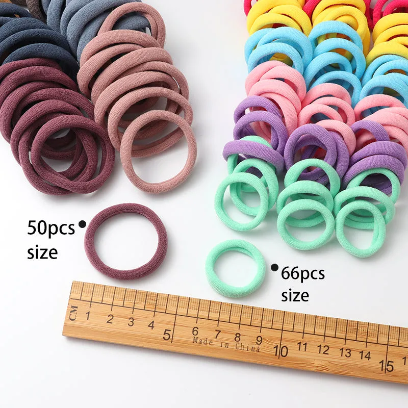 Wholesale Basic Style 3mm Slim Hair Ring High Elastic Candy Color Hair Band