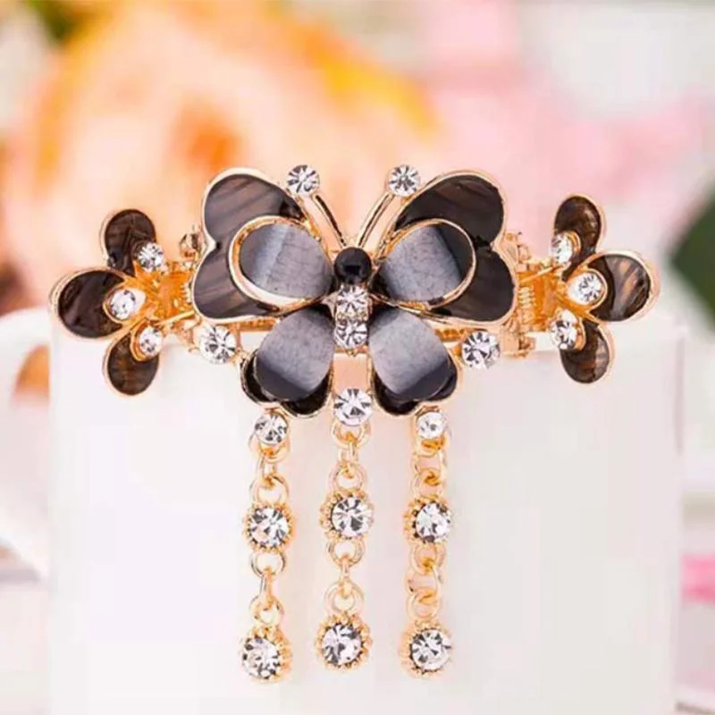 Butterfly Fringe Hair Clip Elegant Hair Clip