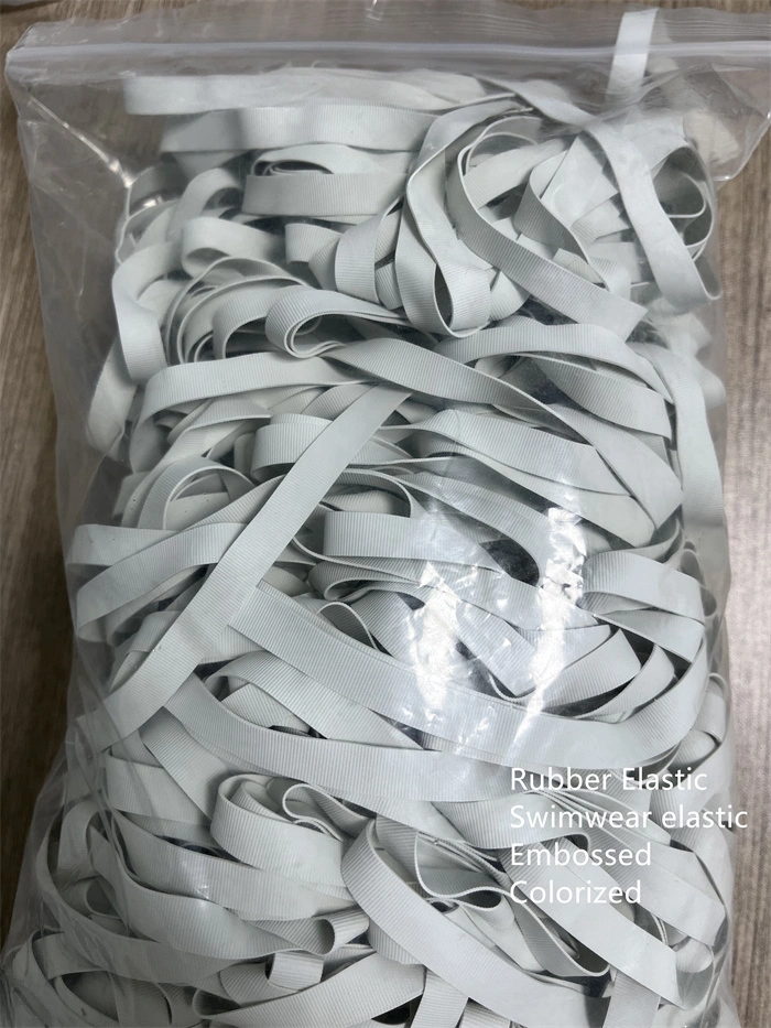 Yellow Color Customized Color Rubber Elastic Bands for Masks