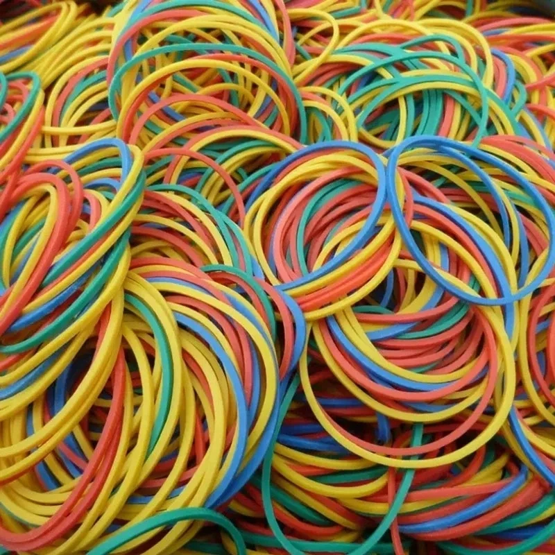 Best Selling Custom Anti Aging Durable Elastic Rubberbands Colorful Rubber Band for Tying Money