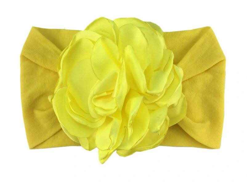 Flower Nylon Headband High-Quality Children&prime;s Baby Headwear Head Band