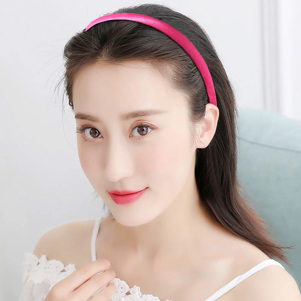 Wholesale Korean Sweet Candy Color Non-Slip Cloth Wrapped Hair Bands