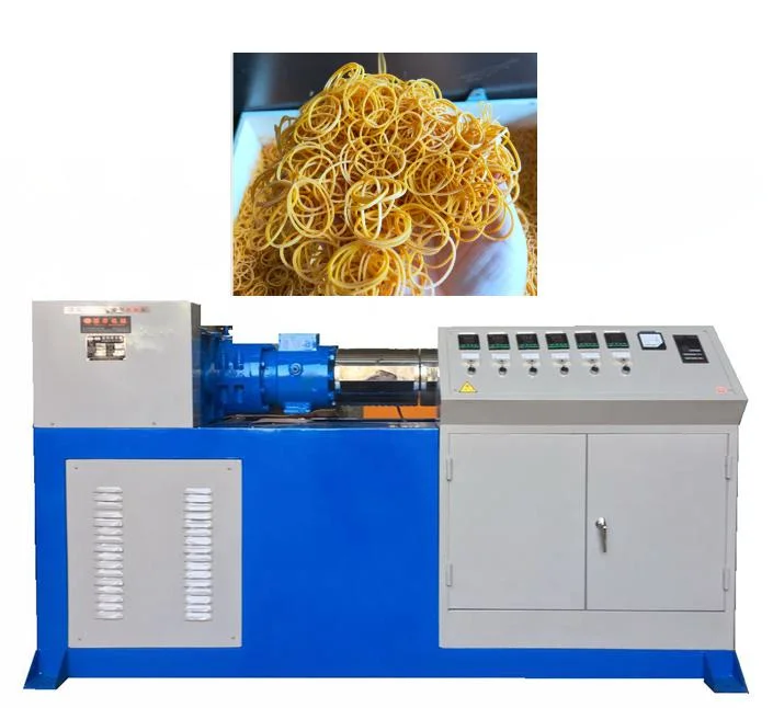 TPR/TPE/TPU Rubber Band Production Line for Tying Money/Plastic Extruder