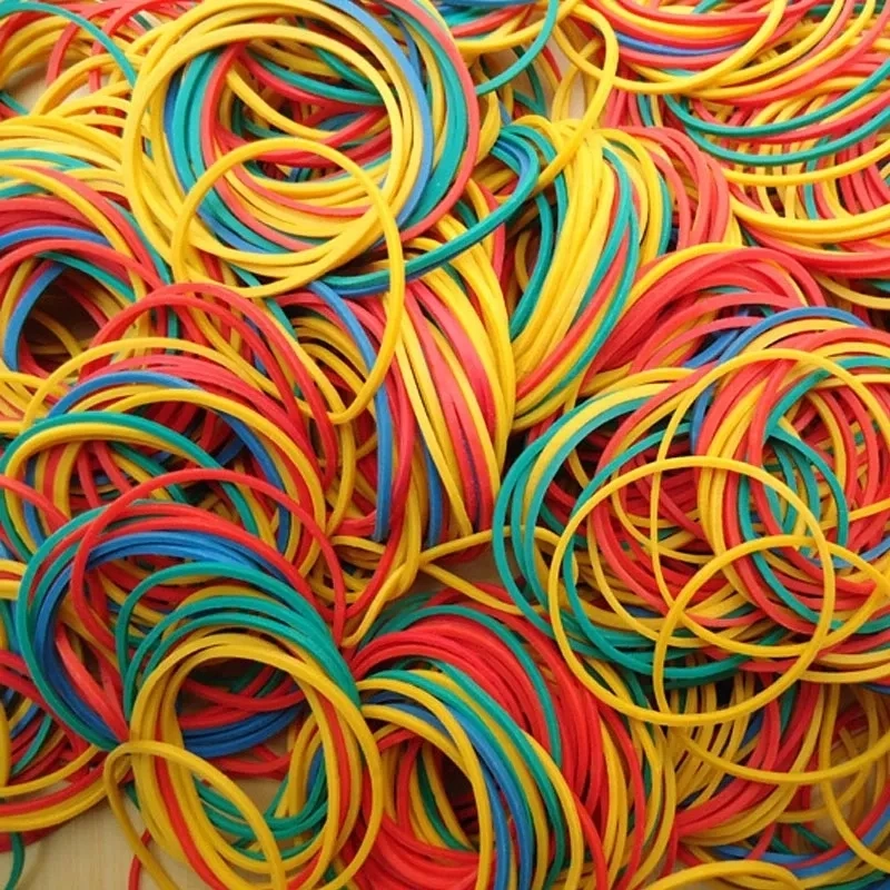 Best Selling Custom Anti Aging Durable Elastic Rubberbands Colorful Rubber Band for Tying Money