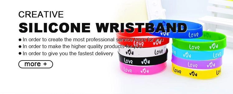 Promotional Gift Black Color Custom Event Silicon Personalized RFID Woven EDM Event Music Festival Wristband