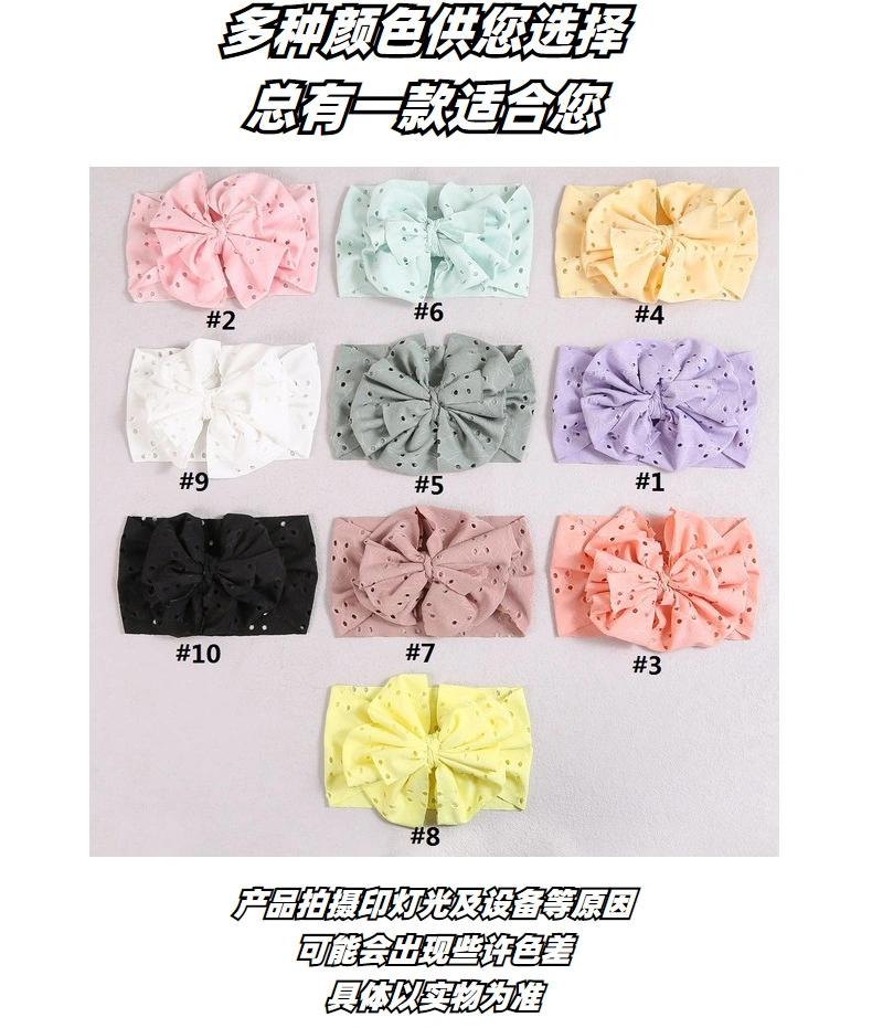 Elastic Fabric Girl Baby Hair Sweatband Headscarf Hair Ornament Knitted Head Band