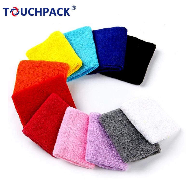 Wholesale Customized Logo Cotton Wrist Sweat Bands