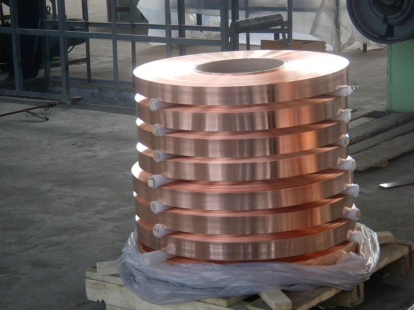 1/2 Hard Soft Pure Copper Strip / 99.99 % Pure Copper Band