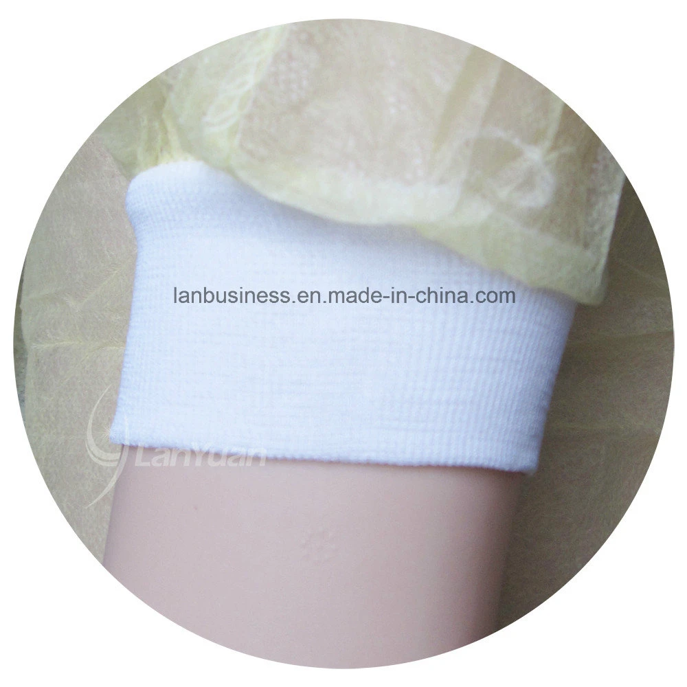 Ly Disposable Protective Gowns Ribbed Cuffs