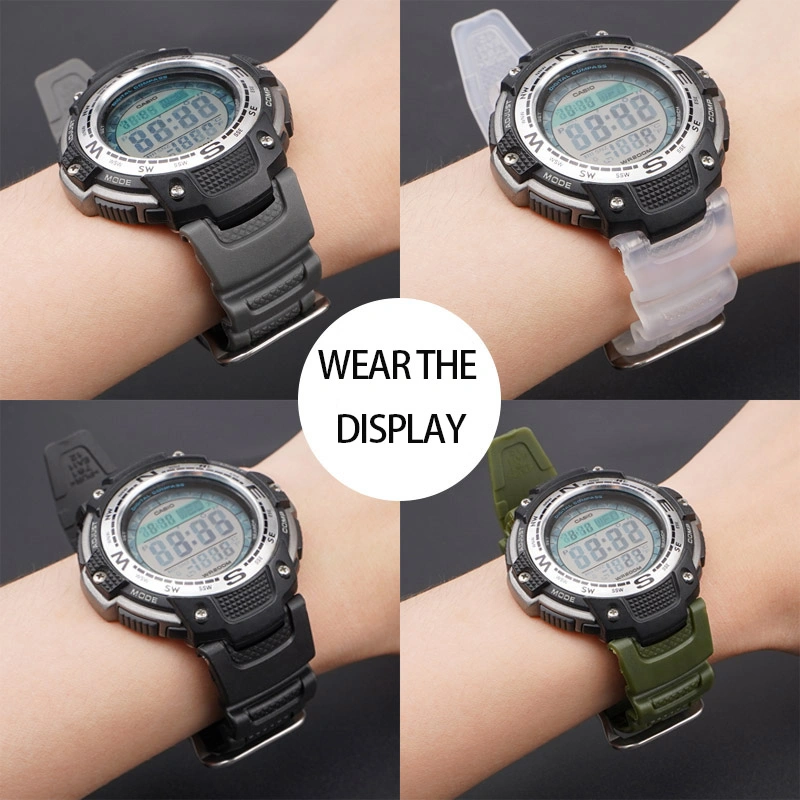 Sgw-100 Matte Color Resin Band with Notch Special Strap