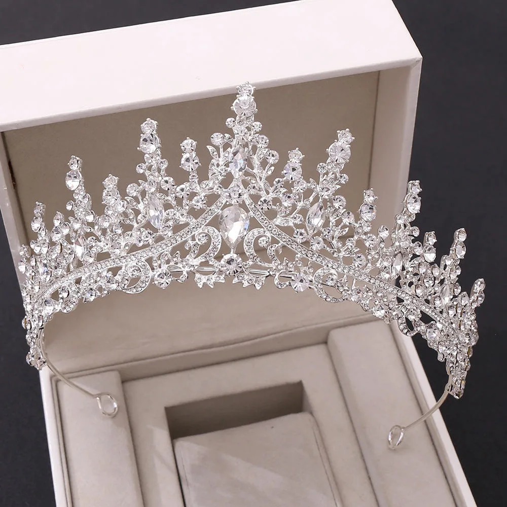 New Luxury High Quality Rhineston Wedding Crown Hairbands