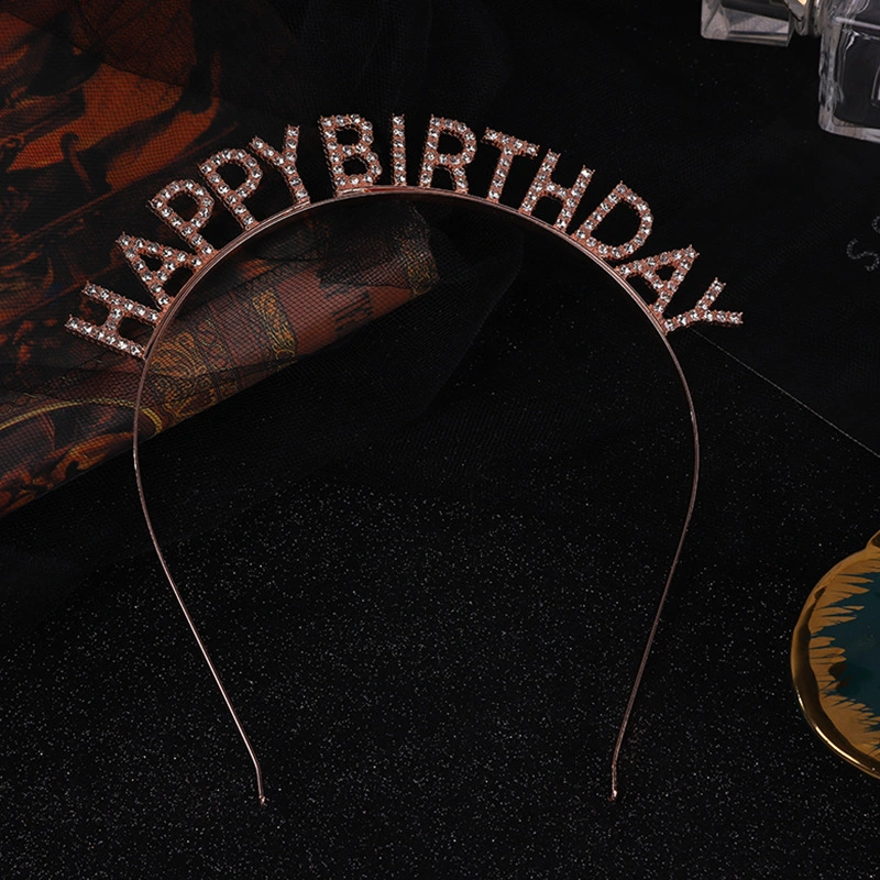 Happy Birthday Hair Hoop Birthday Party Headbands Hair Band