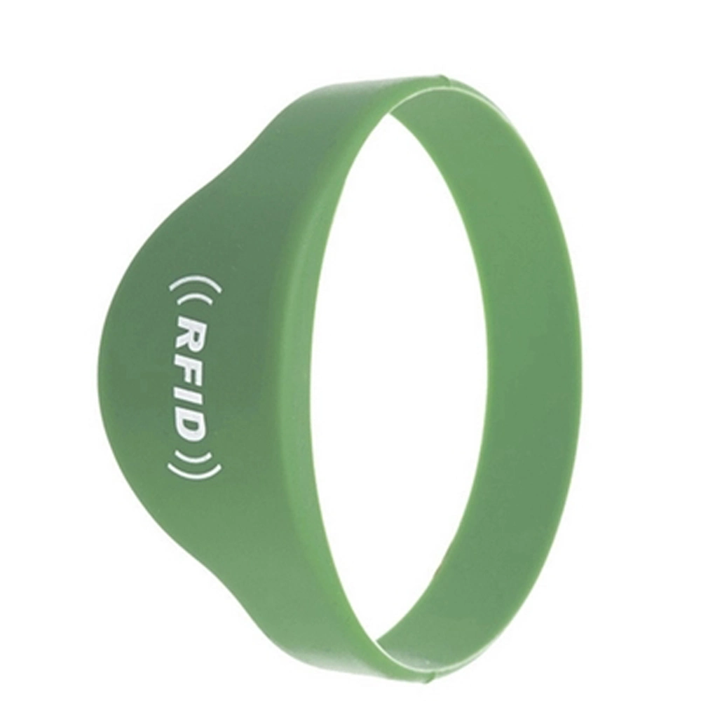 G039 Oblate Head 13.56MHz RFID Silicone Wristband with Ti2048 Chip