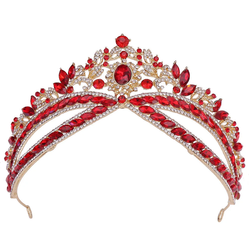 Luxury Classic Princess Tiara Queens Retro Wedding Hairbands