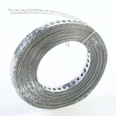 2024 Rounded PVC Steel Strip Band and Perforated Banding Strap Air Conditioner SS304 Fixing Band Perforated Metal