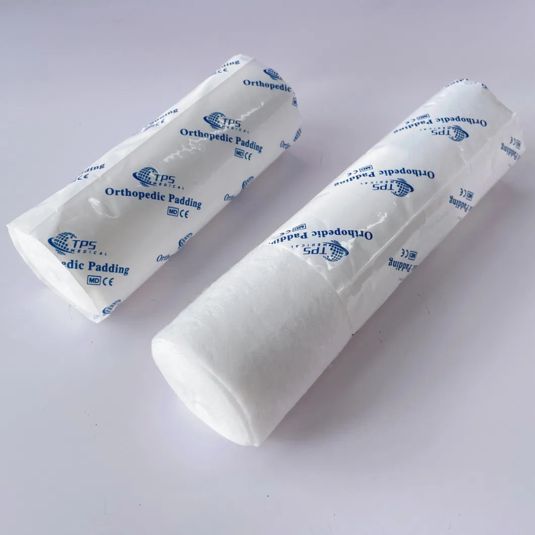 TPS Pure Cotton Plaster 100% Absorbent Cotton Padded Orthopedic Cast Padding Bandage for Pop Bandage