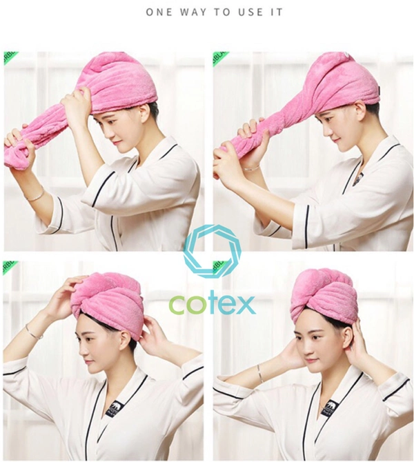 Fast Drying Microfiber Hair Towel Wrap