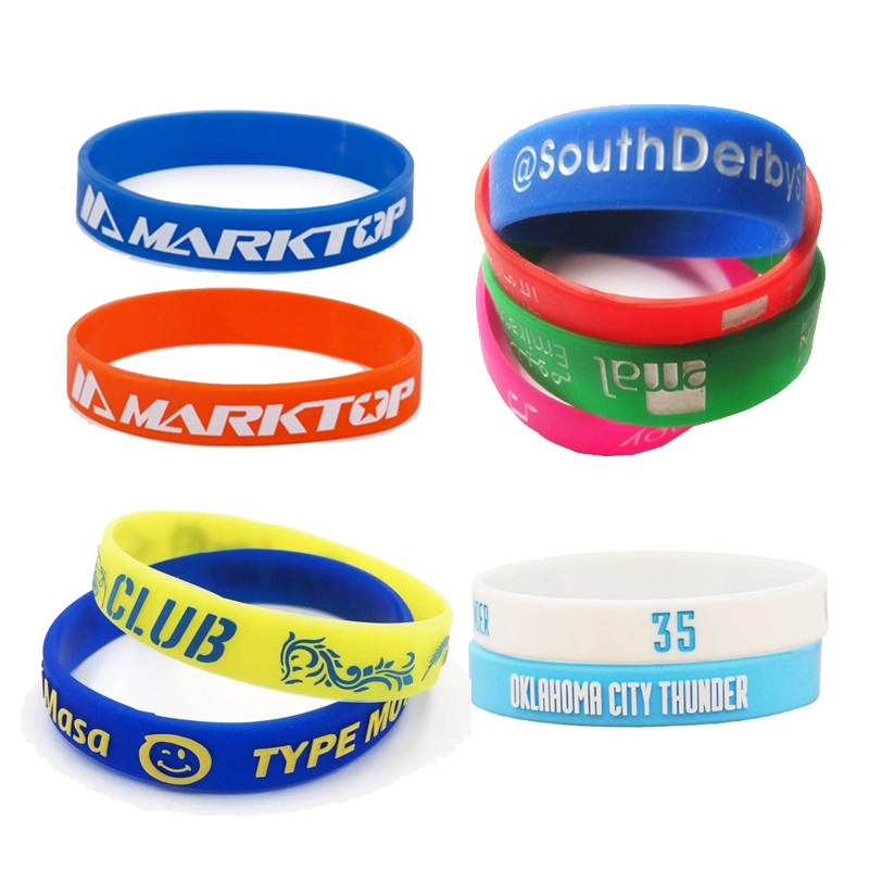 Football Themed Team Silicone Wristband