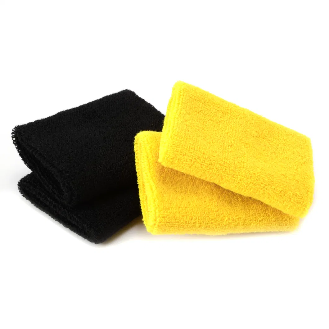 Wholesale Cotton Sports Sweatband Wrist Support